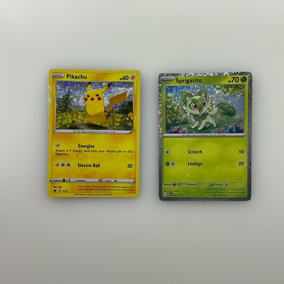 ! NEW RARE ! 2 Pack McDonalds Holographic Pokmon Cards
